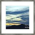 Smokey Skys Framed Print