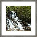 Smoky Mountain Waterfall Framed Print