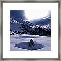 Snow Mountain Austria Framed Print