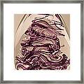 Solid Glass Sculpture E8 Framed Print