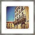 Some Building We Saw On The Road In Framed Print