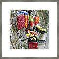 Spicy Fruit Stand Framed Print