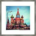 St Basil Cathedral Framed Print