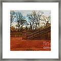 Stairway In Central Park Framed Print
