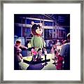 #star, #celebrity, #giant, #teddy, #tv Framed Print