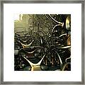 Steam Punk Roller Coaster Framed Print