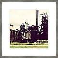 Steel Mill Framed Print