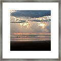 Storm Sunset Framed Print