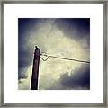 #storm Watcher Framed Print