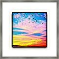 Storybook Sky Framed Print