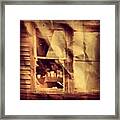 #street #staugustinefl #florida #man Framed Print