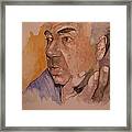 Study For Rev Joe Framed Print