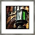 Subway. #nyc #brooklyn #subway Framed Print