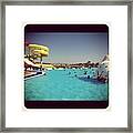 #summer #pool #slides #waterpark #fun Framed Print