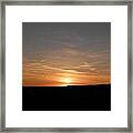 Sundown Framed Print