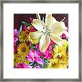 Sunny Bouquet Framed Print