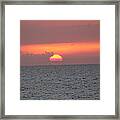 Sunset - Cuba Framed Print