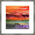 Sunset 04 Framed Print