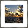 Sunset Framed Print