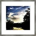 Sunset Drive-by Framed Print