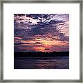Sunset Off Mallory Square 14s Framed Print