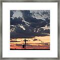 Sunset Over The Outer Banks Framed Print
