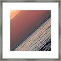 Sunset Slope Framed Print