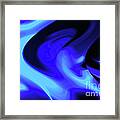 Swimming With Sharks.... Framed Print