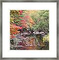 Tanasee Creek In The Fall Framed Print