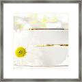 Teacup Filled With Sunshine Framed Print