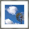 Temecula Wine Country Windmill Framed Print