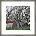 Texas Barn Framed Print