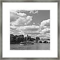 Thames River Cruise Framed Print