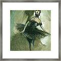 The Ballerina Framed Print