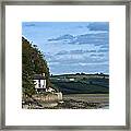 The Boathouse At Laugharne Landscape Framed Print