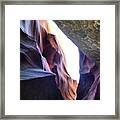 The Canyon Was 160 Million Years Old Framed Print