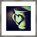 The Cup Of Love Framed Print