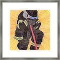 The Fireman Framed Print