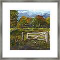 The Gate Of The Lord Framed Print