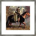 The Golden Knight And His Lady Framed Print