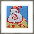 The Happy Clown Framed Print