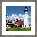 The Haunted Lighthouse Framed Print