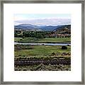 The Hills Are Alive Framed Print