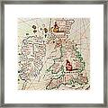 The Kingdoms Of England And Scotland Framed Print