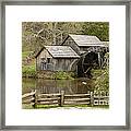 The Old Grist Mill Framed Print