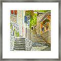 The Old Town Framed Print