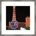 The Paris At Night Framed Print