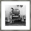 The Predicta Home Television Framed Print