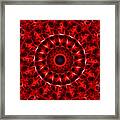 The Red Abyss Framed Print