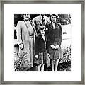 The Royal Family, Queen Elizabeth Later Framed Print